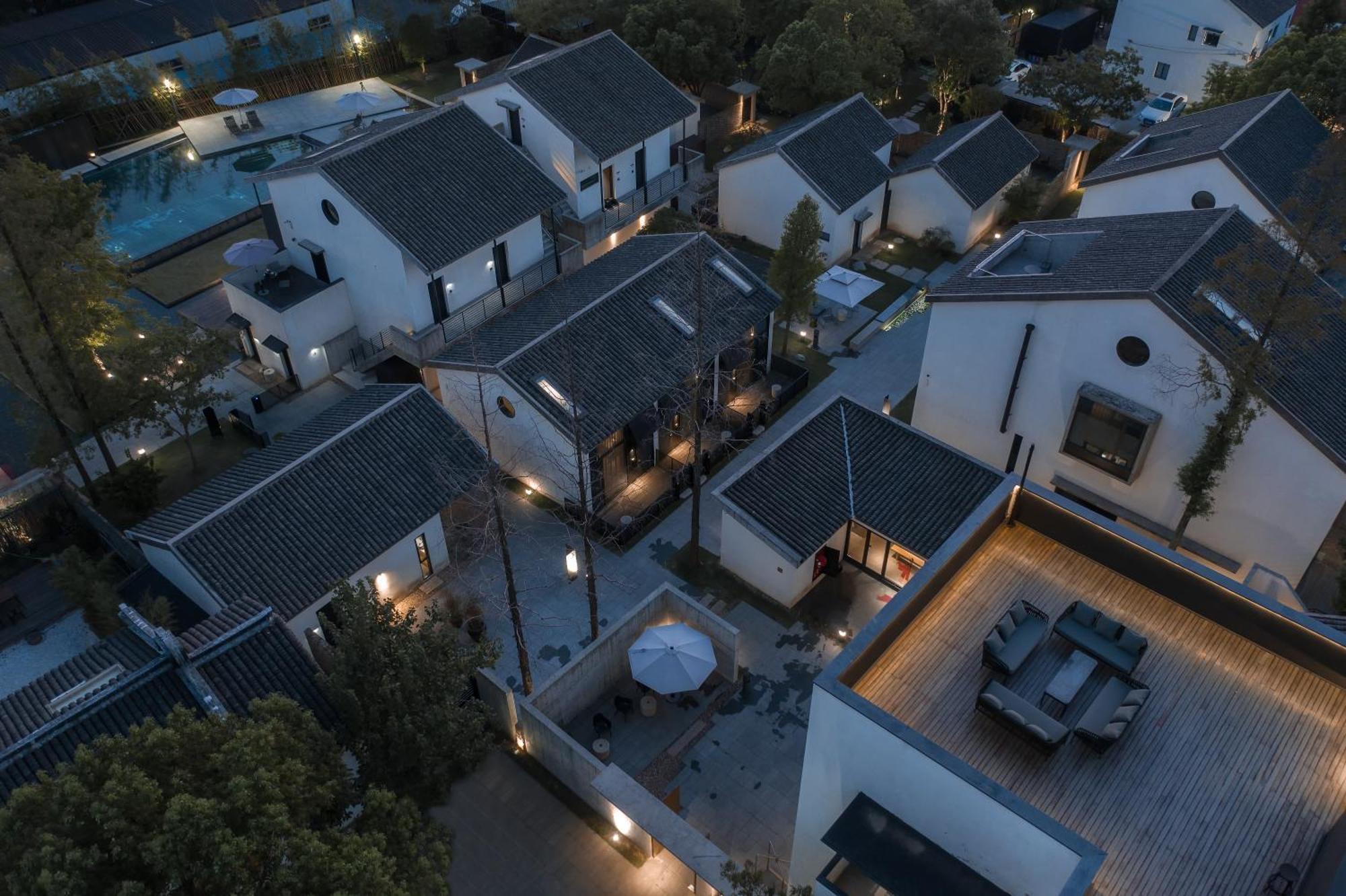 Hotel Tan Alley Wuzhen Eco And Cultural Community à Tongxiang Extérieur photo